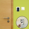 Tellur Smart WiFi Video DoorBell 1080P, Unlock function, Indoor chime, grey