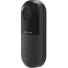 Tellur Smart WiFi Video DoorBell 1080P, PIR, Wired Black