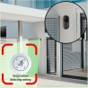 Tellur Smart WiFi Video DoorBell 1080P, PIR, Wired Black