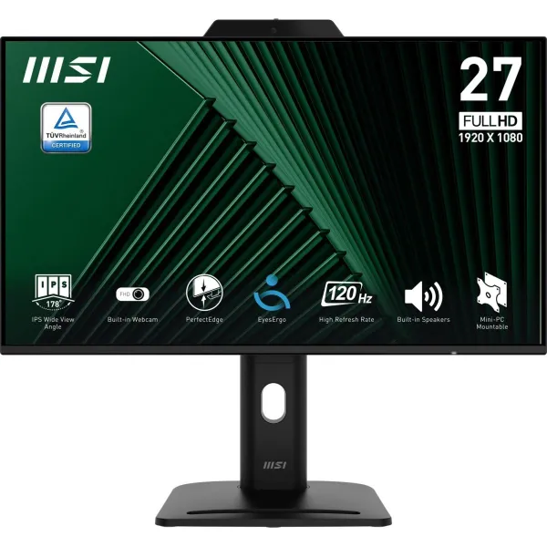 MSI Monitor 27 inches PRO MP272PMG LED/FHD/Flat/120Hz/black