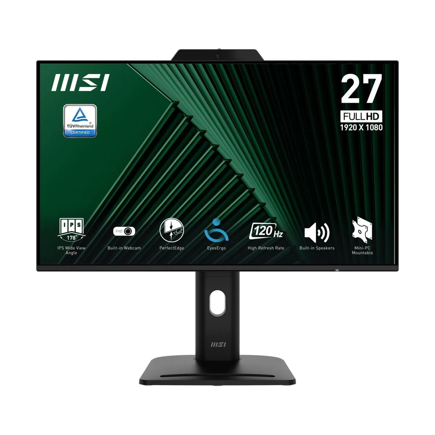 MSI LCD Monitor|MSI|PRO MP272PMG|27"|Business|Panel IPS|1920x1080|16:9|120 Hz|Speakers|PROMP272PMG
