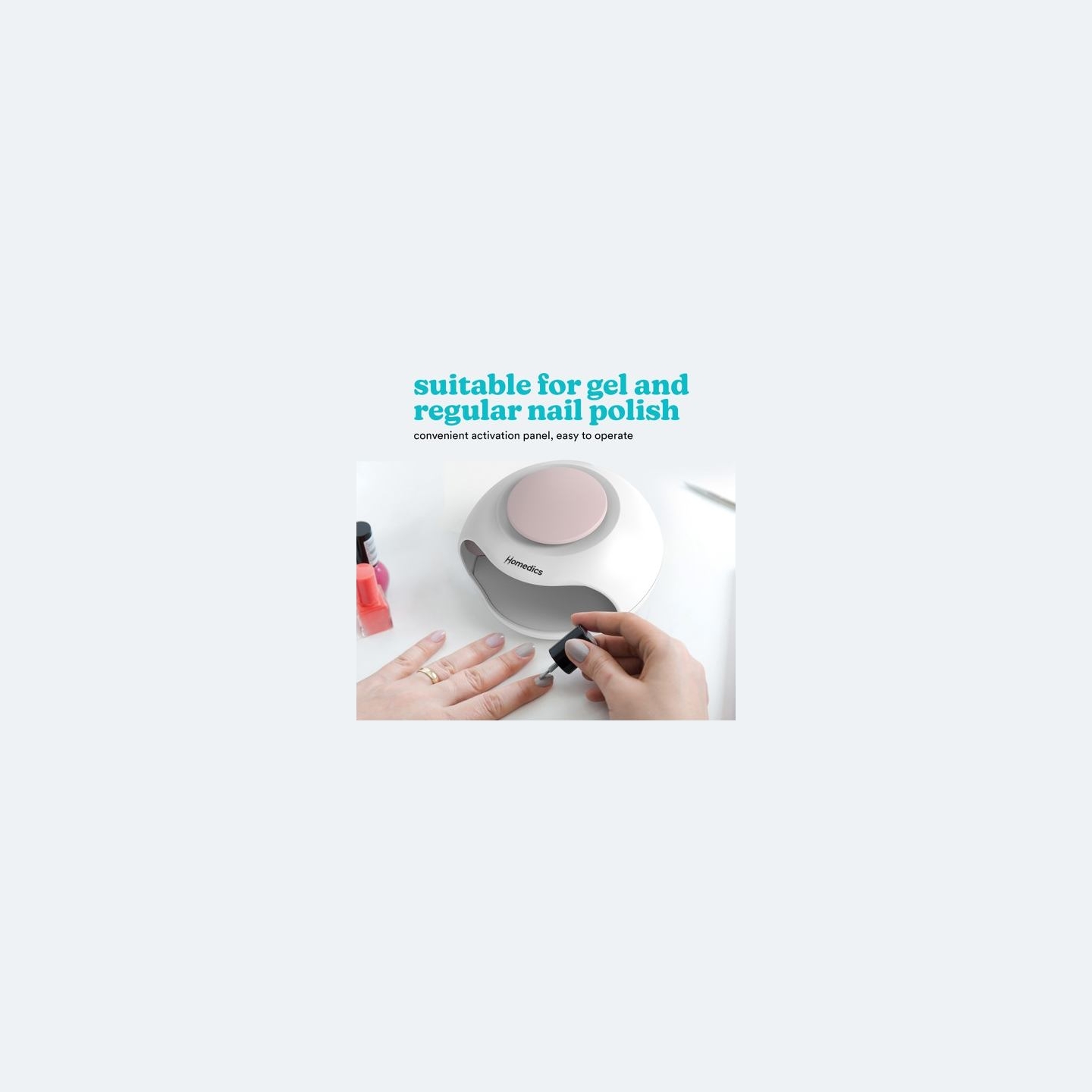 Homedics ND-H100WH Nail Polish Dryer