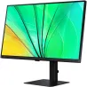 Samsung LCD Monitor|SAMSUNG|27"|Panel IPS|2560x1440|16:9|100 Hz|5 ms|Swivel|Pivot|Height adjustable|Tilt|Colour Black|LS27D600EA
