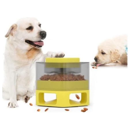 Doggy Village MT7130Y Pet Auto-Buffet yellow