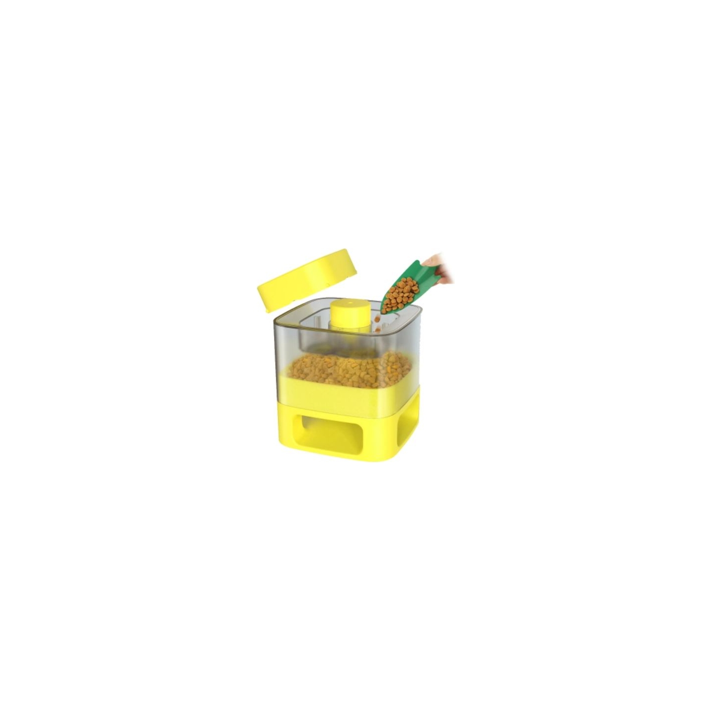 Doggy Village MT7130Y Pet Auto-Buffet yellow