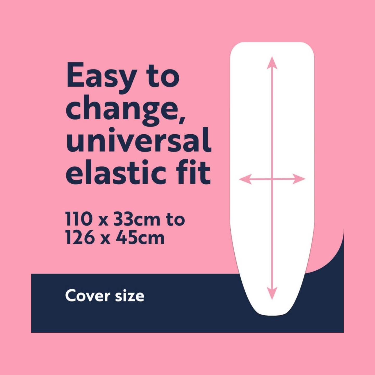 Beldray LA033491FEU7 Universal Ironing Board Cover