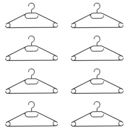 Beldray LA072684FEU7 Eco Recycled Hangers Black