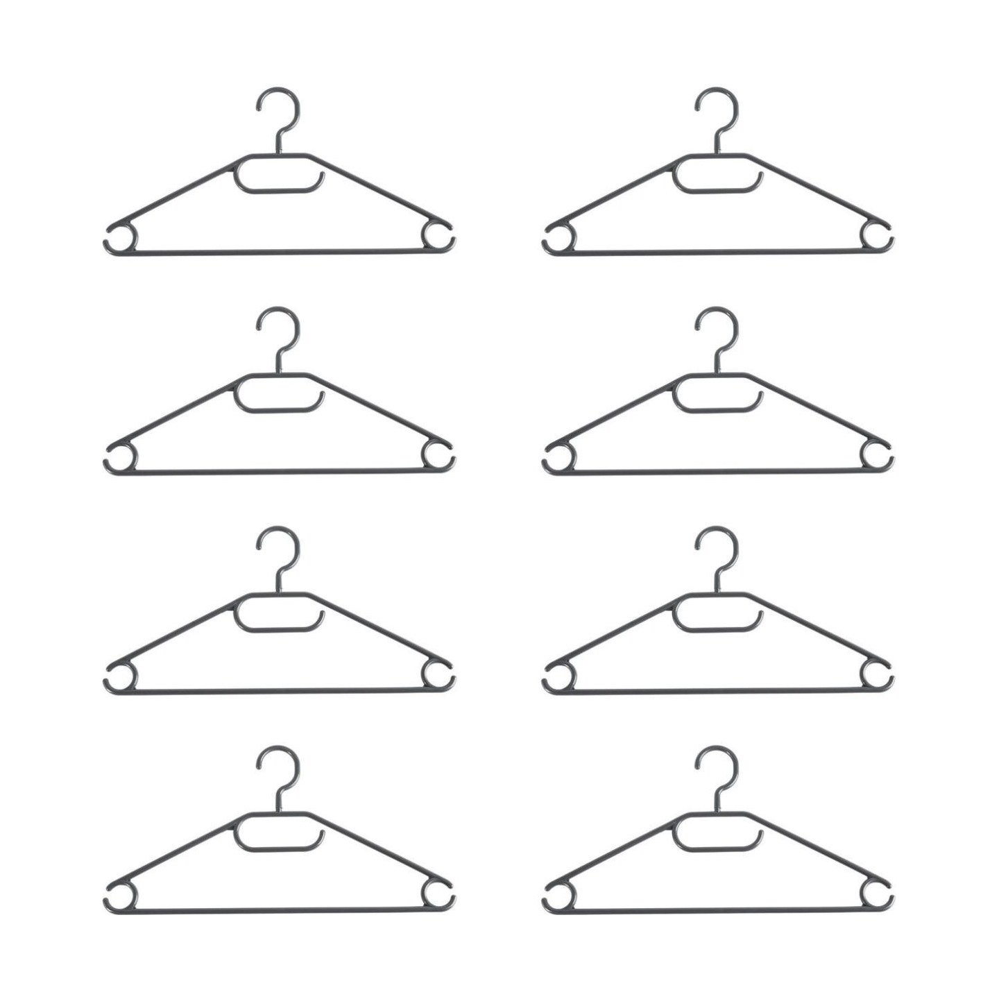 Beldray LA072684FEU7 Eco Recycled Hangers Black