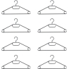 Beldray LA072684FEU7 Eco Recycled Hangers Black
