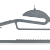 Beldray LA070598GRYFEU7 Grey Slimline Clothes Hangers - 8 Pack
