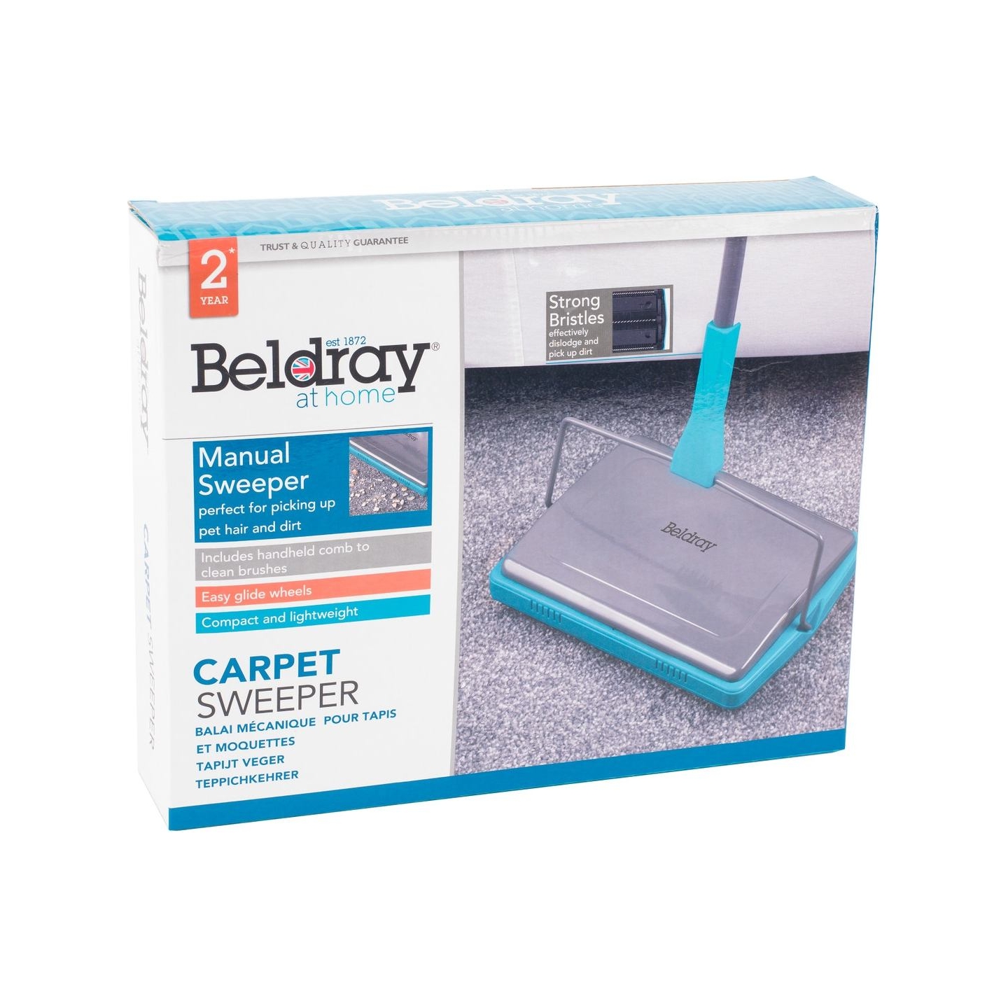 Beldray LA024855TQFEU7 Manual Carpet Sweeper