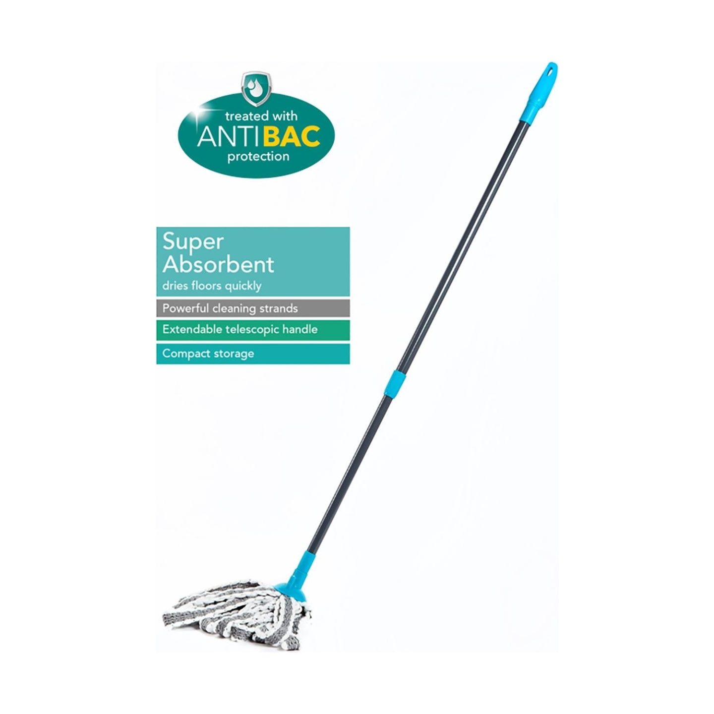 Beldray LA049179UFFEU7 Antibac telescopic mop and refill