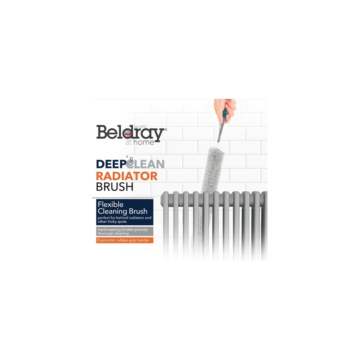 Beldray LA077653FEU7 Deep Clean Radiator Brush