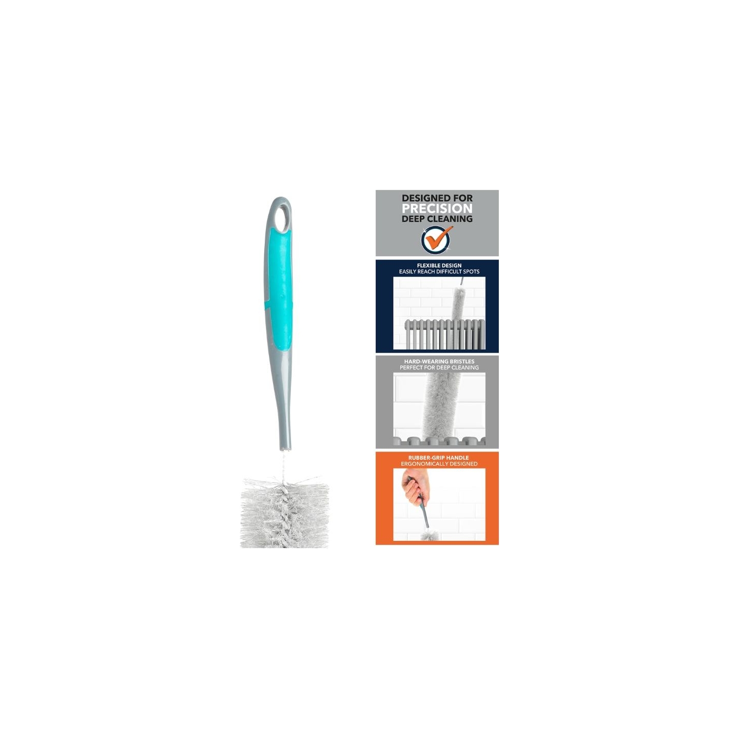 Beldray LA077653FEU7 Deep Clean Radiator Brush