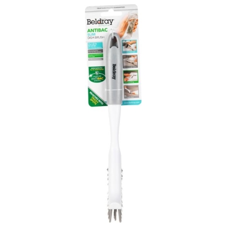 Beldray LA082572PEU7 Anti-bac Slim Dish Brush