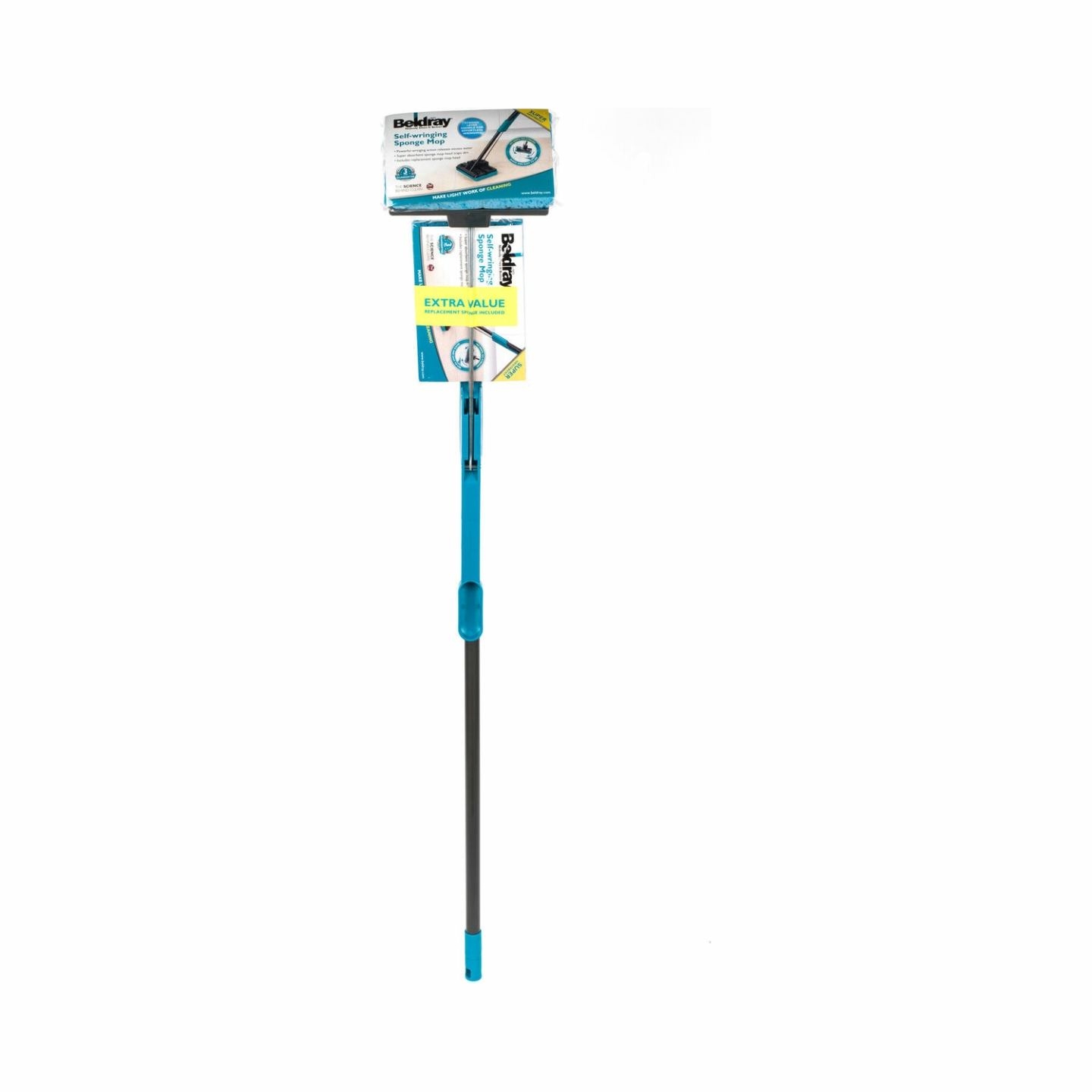 Beldray LA050915FEU7 Self-Wringing Sponge Mop