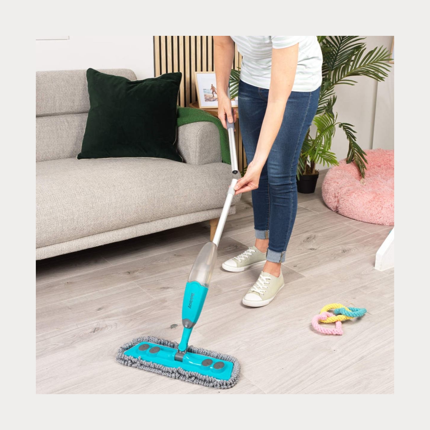 Beldray LA034245KDUFFEU7 Anti-bac Pet Plus+ 2-in-1 Spray Mop