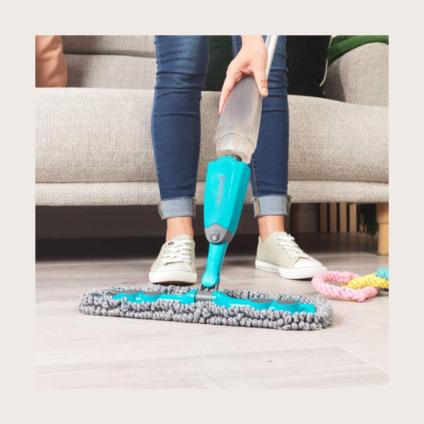 Beldray LA034245KDUFFEU7 Anti-bac Pet Plus+ 2-in-1 Spray Mop
