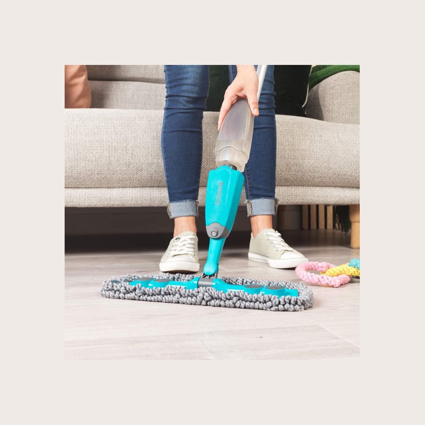 Beldray LA034245UFFEU7 Anti-bac Pet Plus+ 2-in-1 Spray Mop