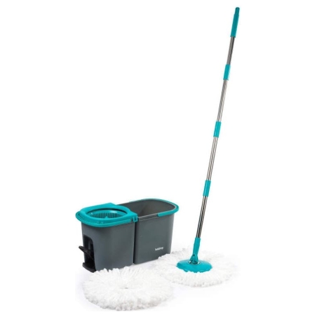 Beldray LA00000006UFEU7 Anti-bac Dual Comaprtment Spin Mop & Refill Head