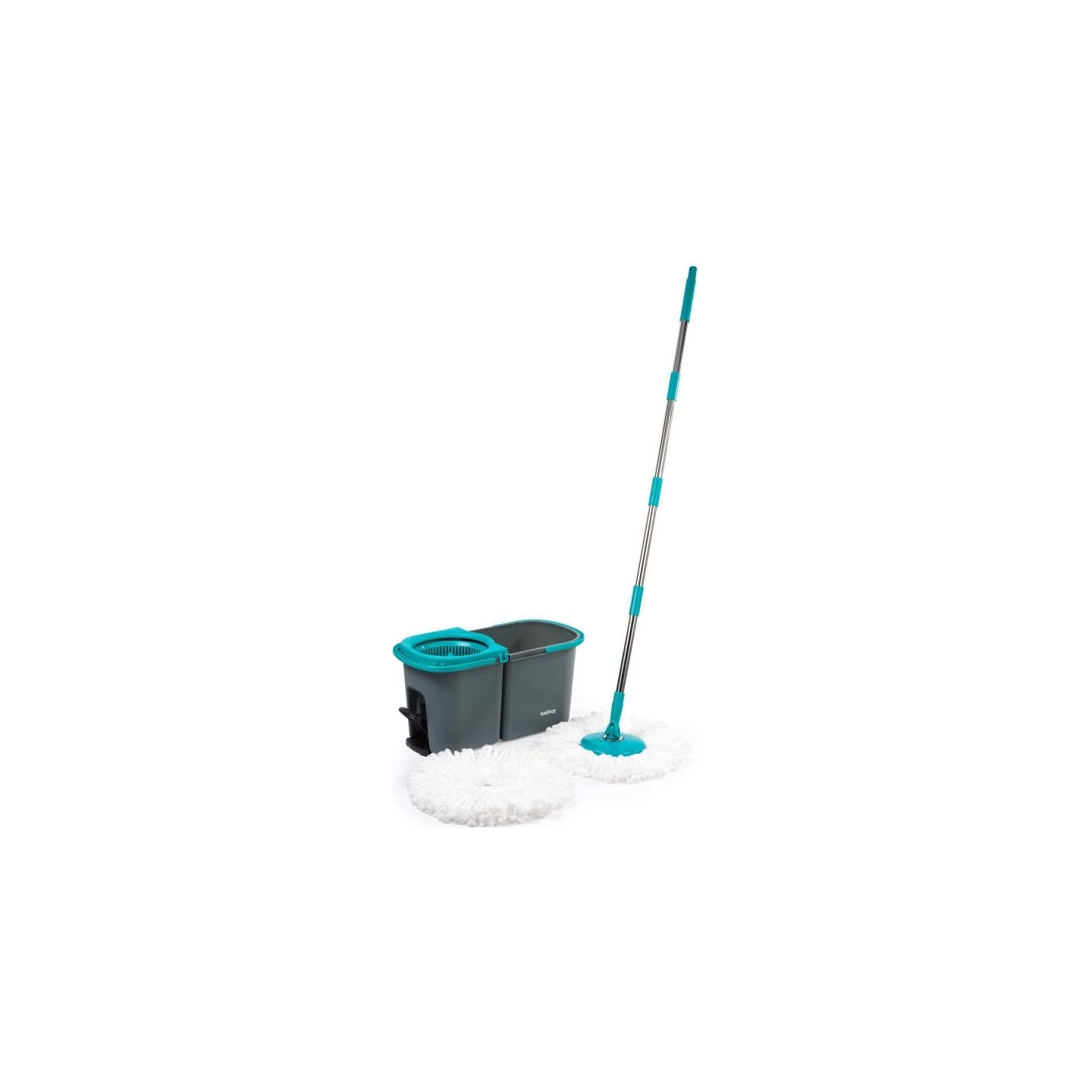 Beldray LA00000006UFEU7 Anti-bac Dual Comaprtment Spin Mop & Refill Head