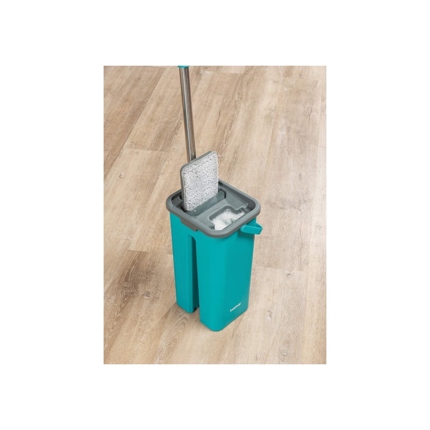 Beldray LA067234NPUF Anti-bac Flat Head Mop & Bucket Set