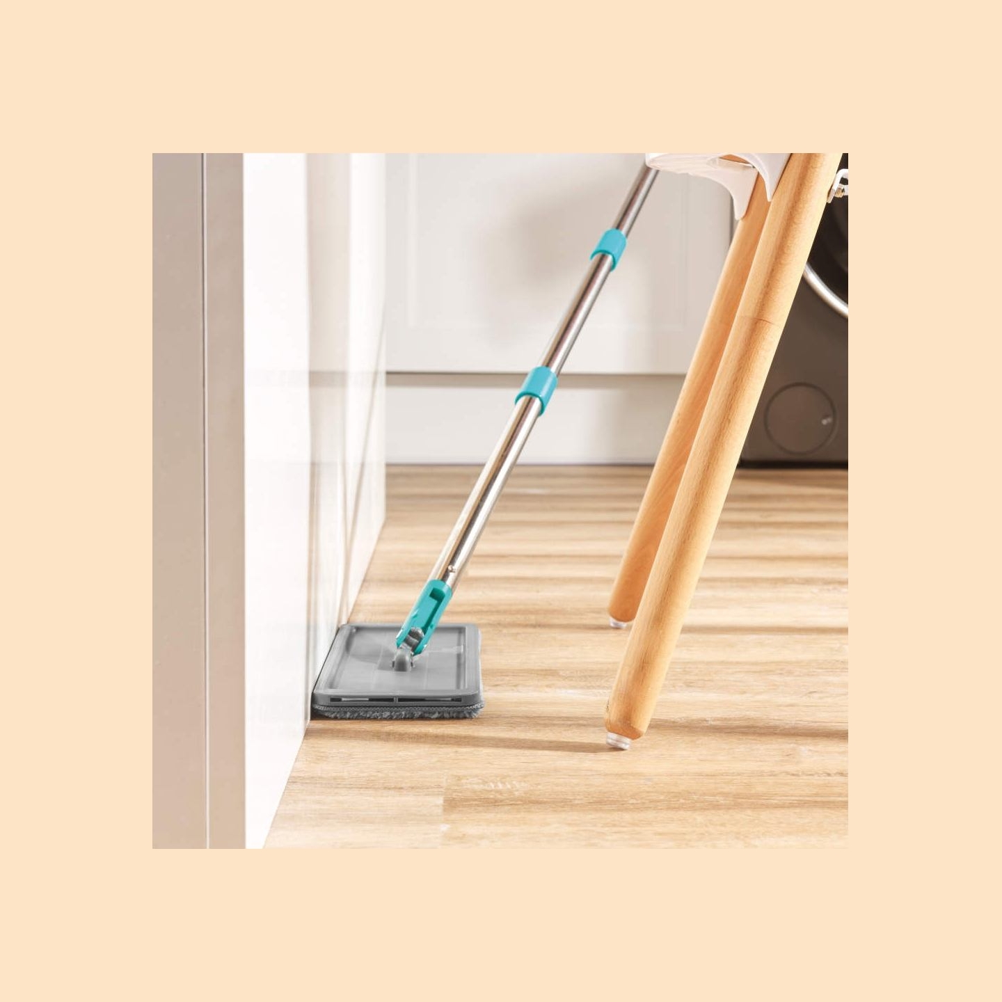 Beldray LA067234NPUF Anti-bac Flat Head Mop & Bucket Set