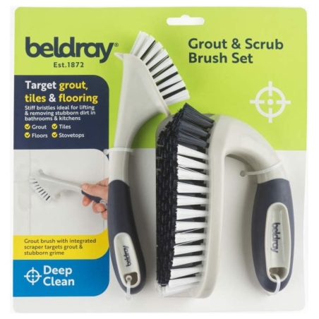 Beldray LA00000048EU7 Grout & Scrub Brush Set