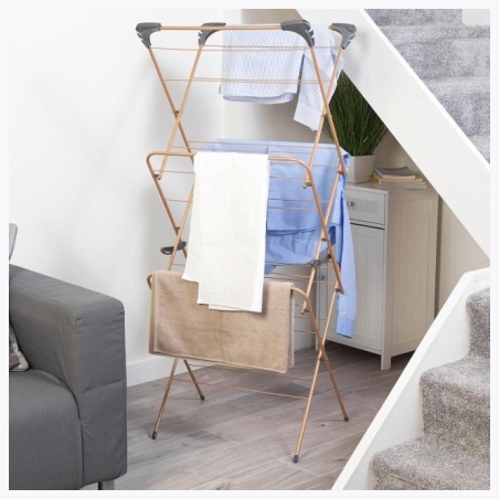 Beldray LA089397GRYEU7 150 Years 3 Tier Airer Grey & Copper
