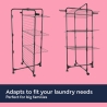 Beldray LA035747BLKFSDUFEU7 30 Metre Tower Airer