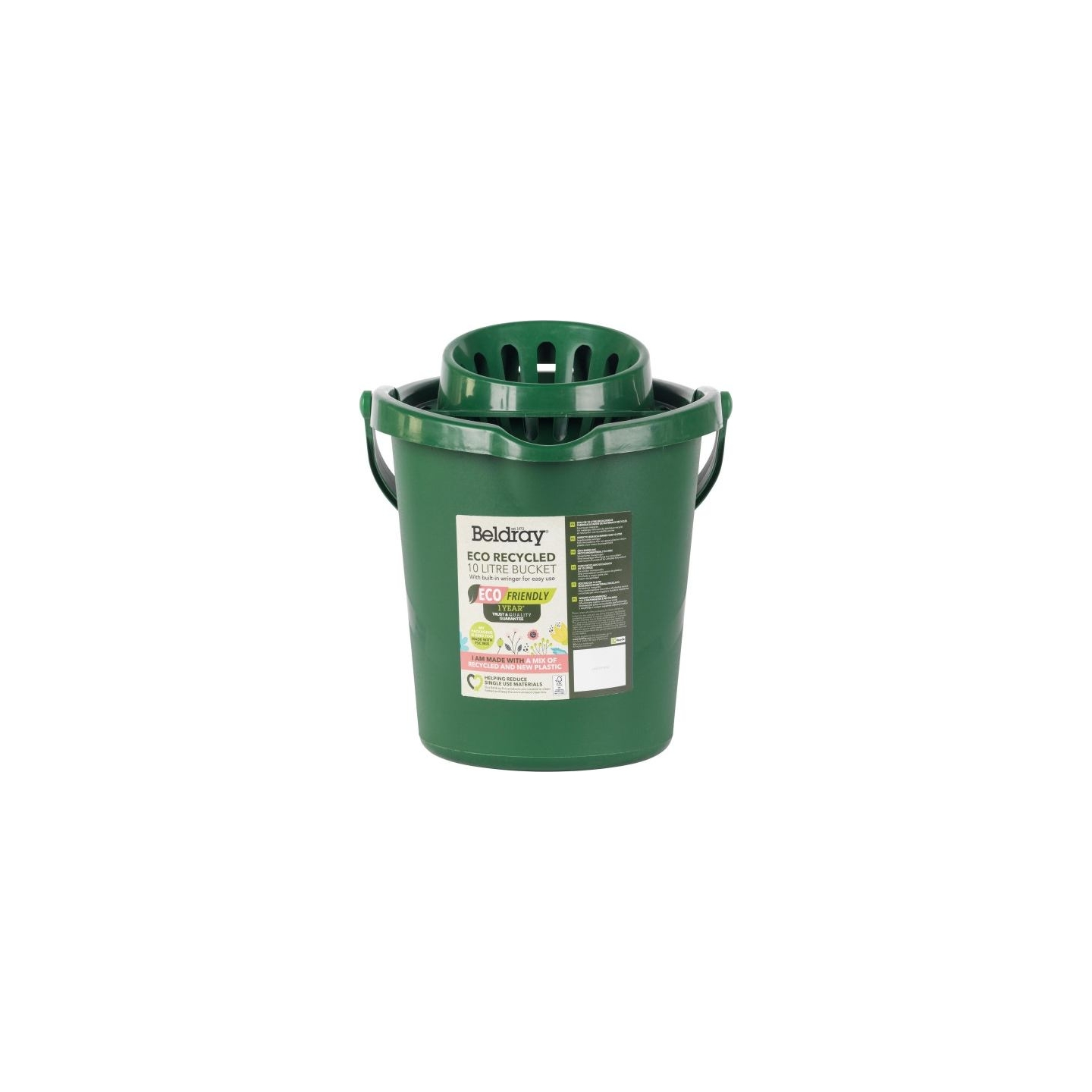 Beldray LA075314EU7 Eco Recycled Bucket 10L