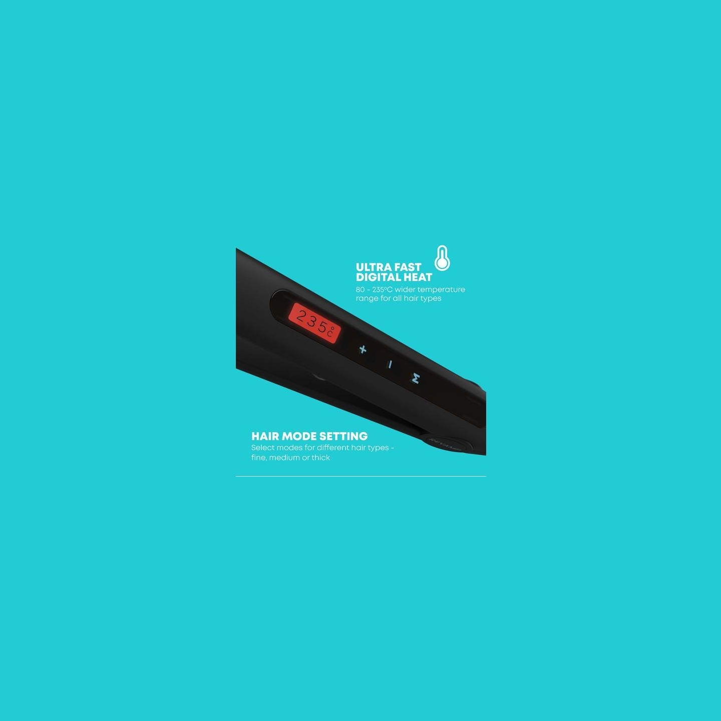 Revamp ST-1500-EU Progloss Touch Digital Ceramic Straightener