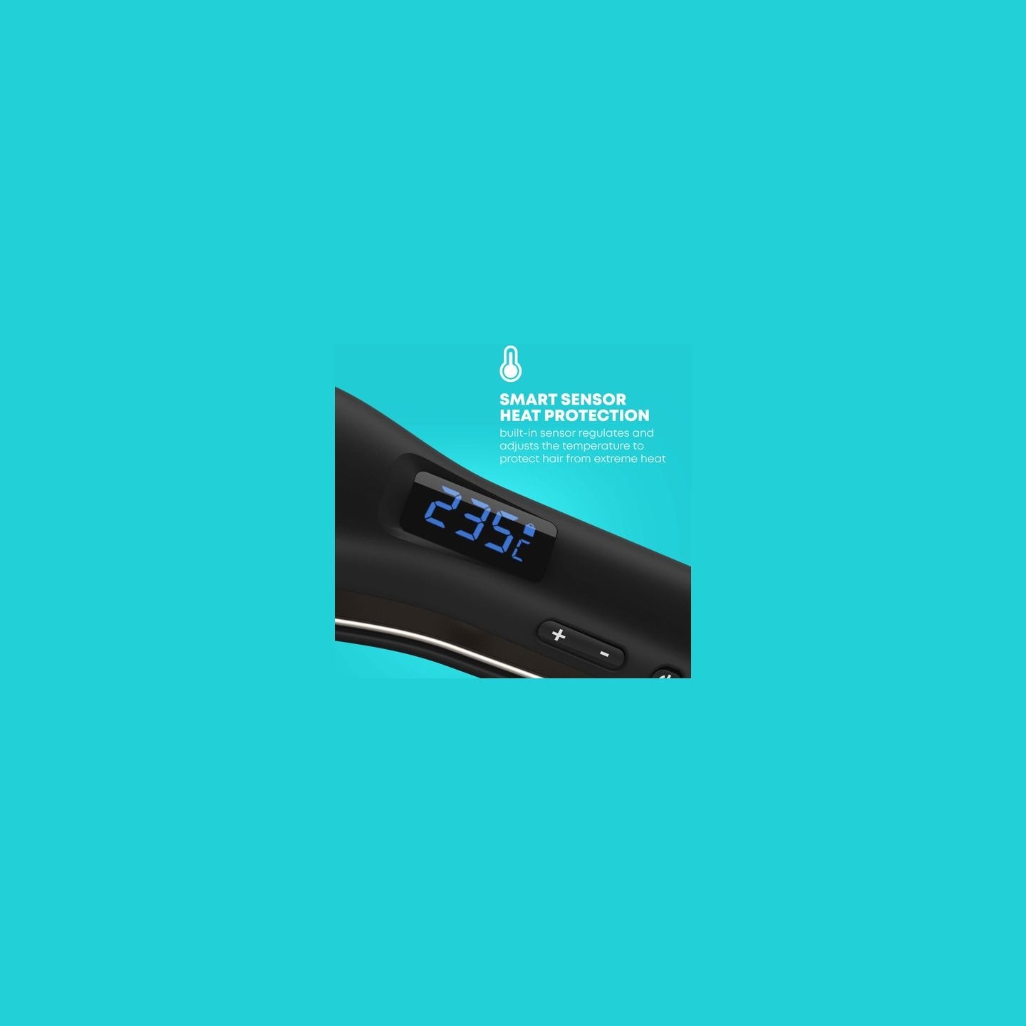 Revamp ST-1800-EU Progloss Hydro Shield Shine Ceramic Straightener With Smart Sensor