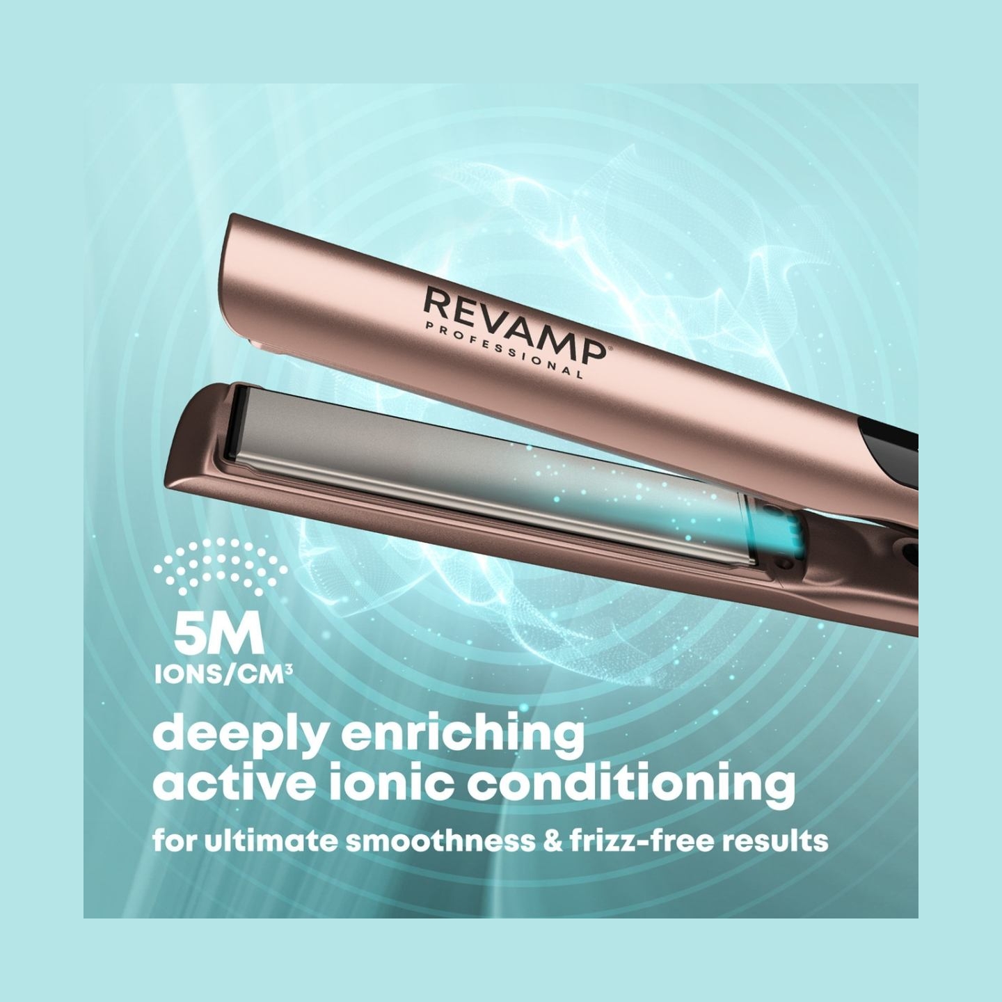 Revamp ST-1900GD-EU Dynamic Straight & Style Ceramic Hair Straightener