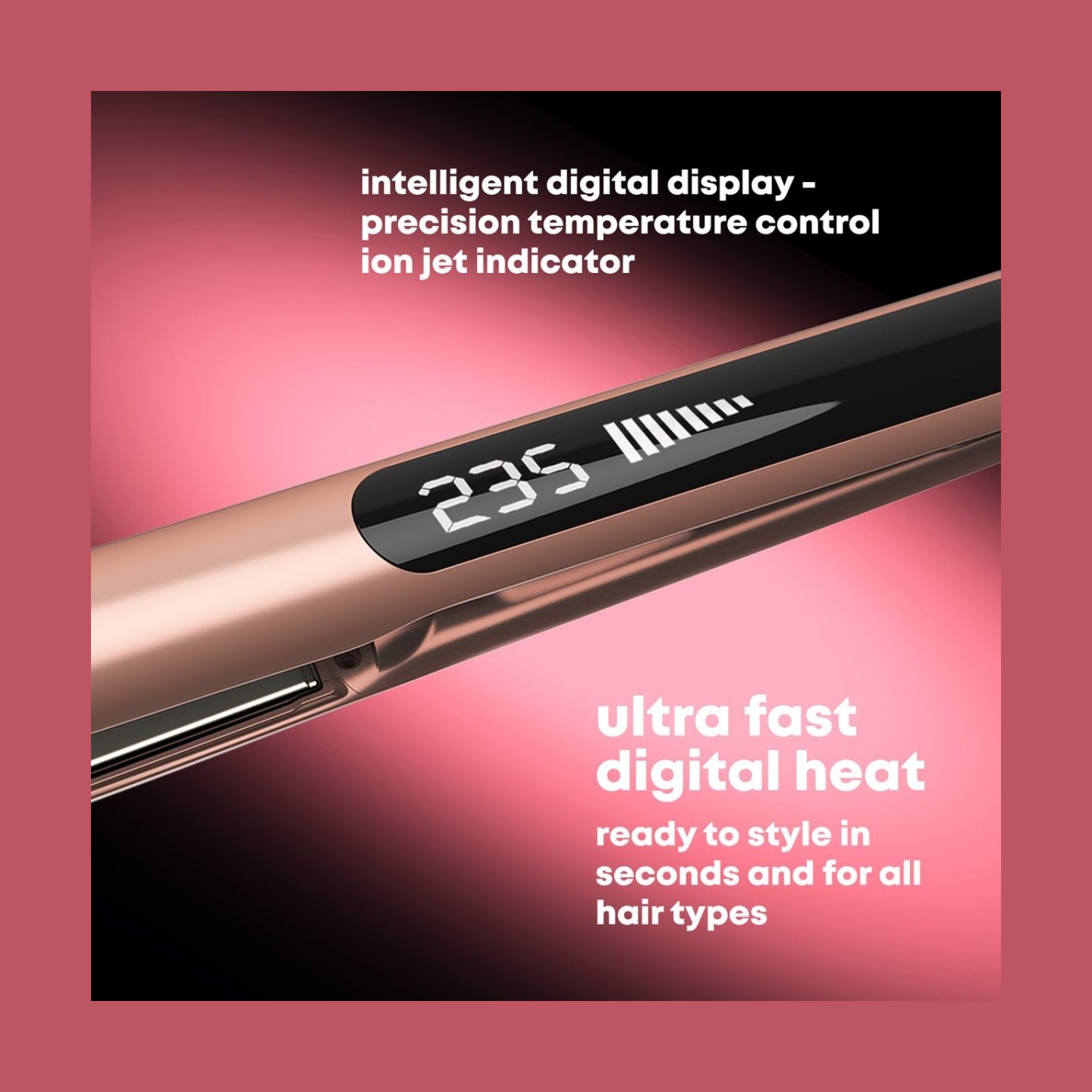 Revamp ST-1900GD-EU Dynamic Straight & Style Ceramic Hair Straightener