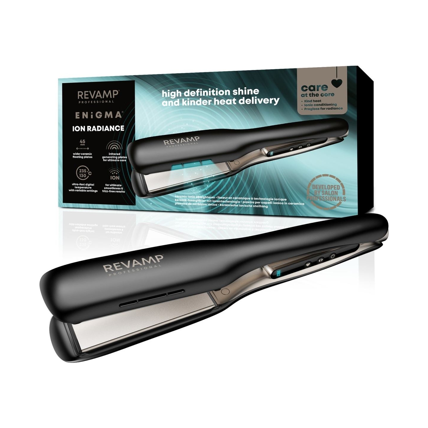 Revamp ST-3000-EU Enigma Wide Radiance Hair Straightener