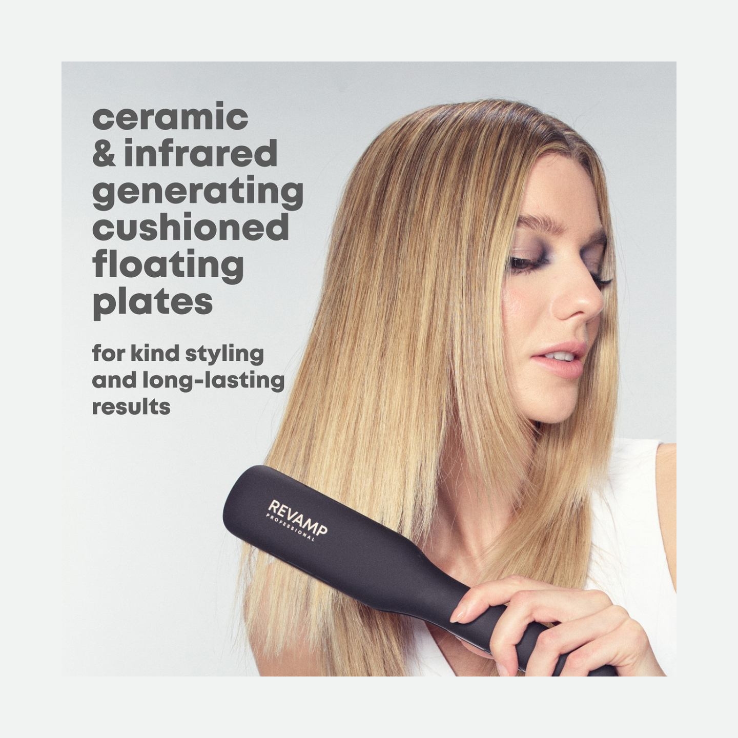 Revamp ST-3000-EU Enigma Wide Radiance Hair Straightener