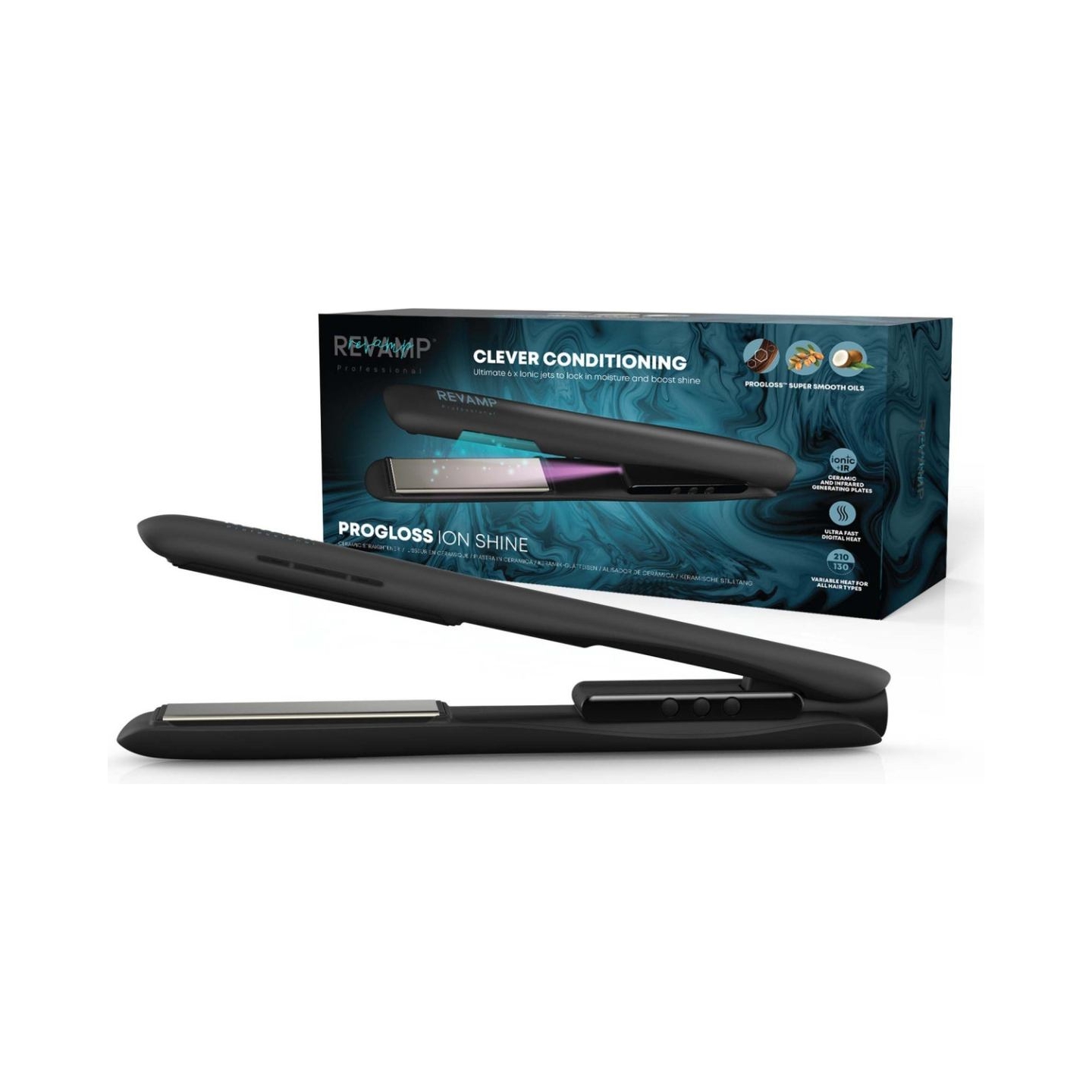 Revamp ST-1850BK-EU Progloss Ion Shine