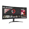 LG LCD Monitor|LG|34"|Curved/21 : 9|Panel VA|3440x1440|21:9|100 Hz|5 ms|Tilt|34WR50QK-B