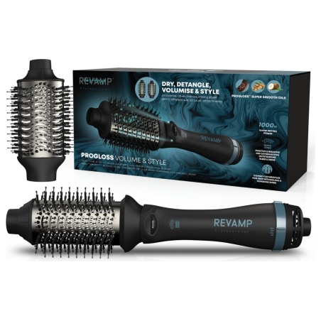 Revamp DR-2500-EU Progloss Volume & Style 1000W Hot Brush Styler