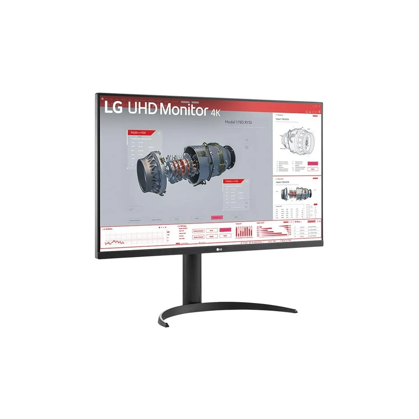 LG LCD Monitor|LG|31.5 "|3840 x 2160 pixels|4K Ultra HD|Flat|32BR55UK-B