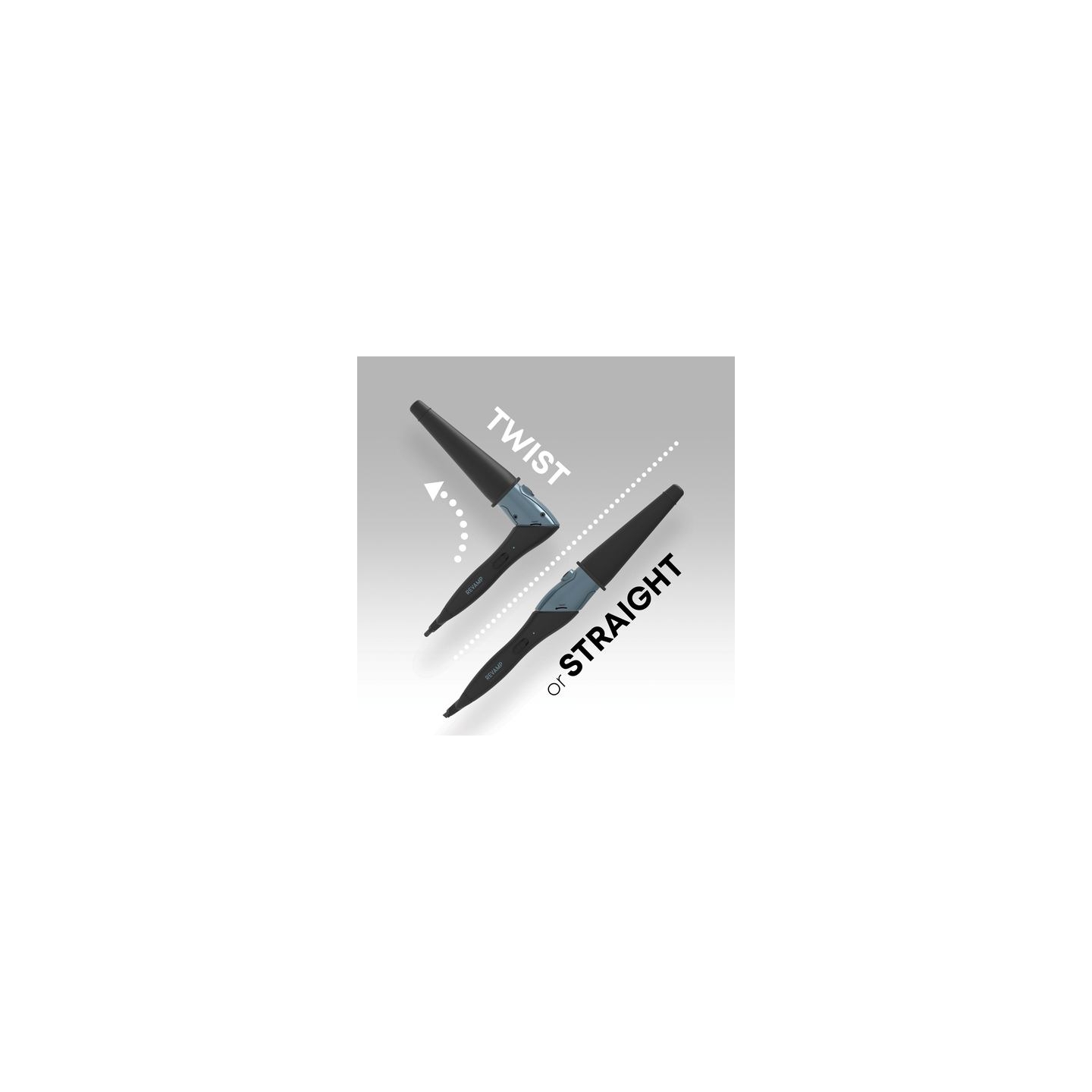 Revamp TO-2007 Progloss Diverse 22-45mm Large Conical Curl Barrel