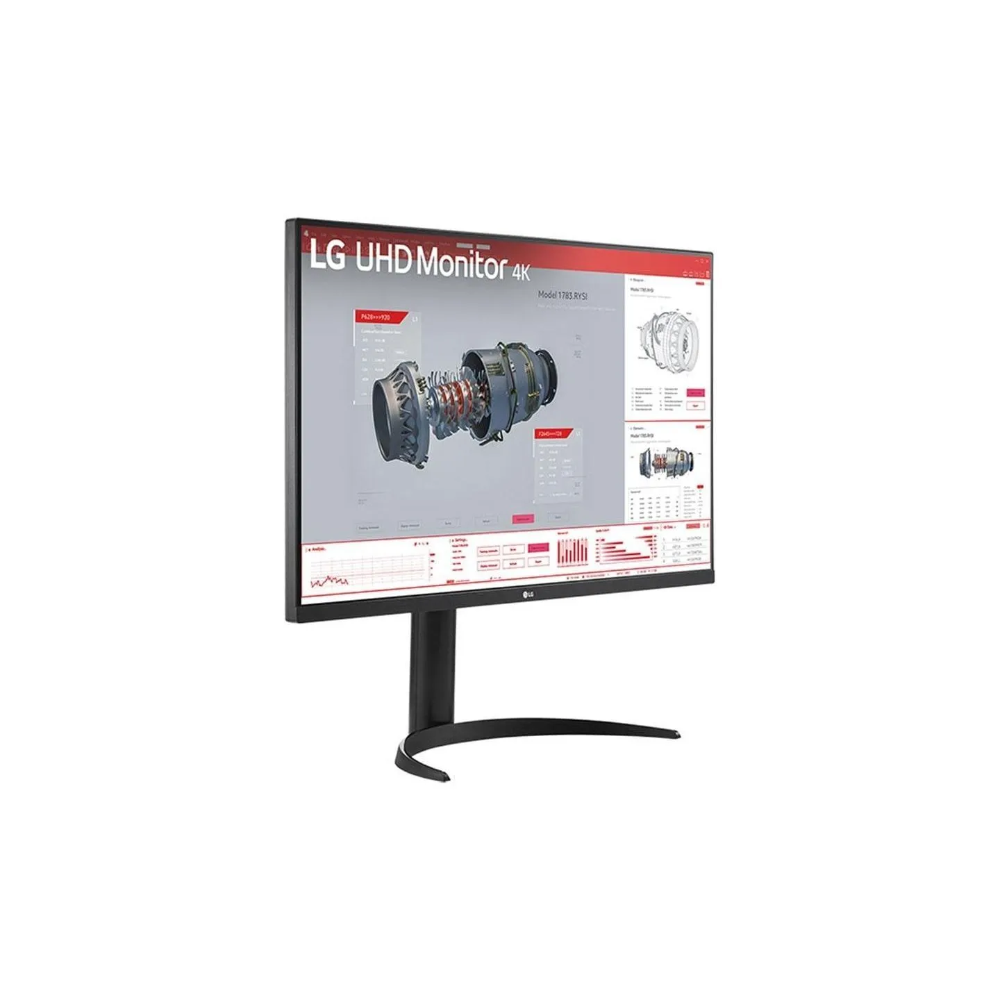 LG LCD Monitor|LG|31.5 "|3840 x 2160 pixels|4K Ultra HD|Flat|32BR55UK-B