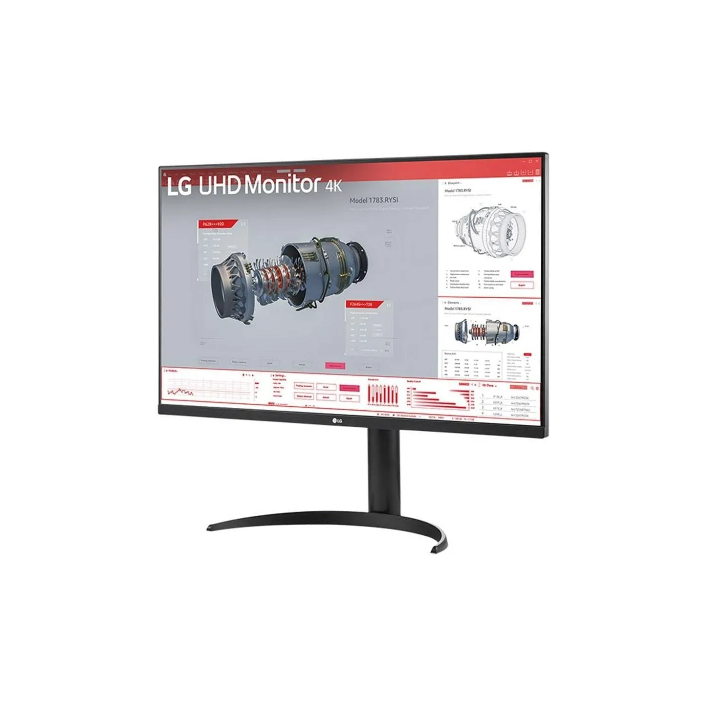 LG LCD Monitor|LG|31.5 "|3840 x 2160 pixels|4K Ultra HD|Flat|32BR55UK-B