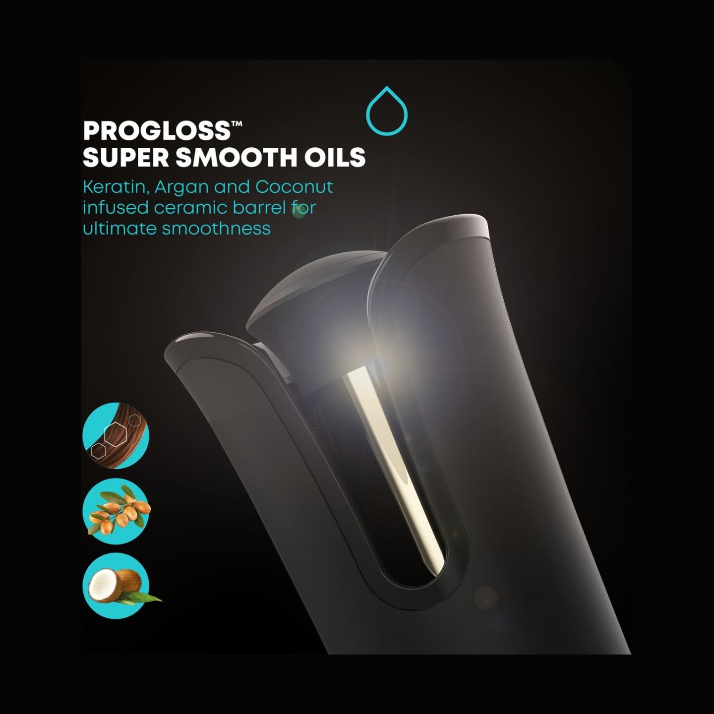 Revamp CL-2750-EU2 iGEN Cordless Progloss Hollywood Curl Automatic Rotating Curler