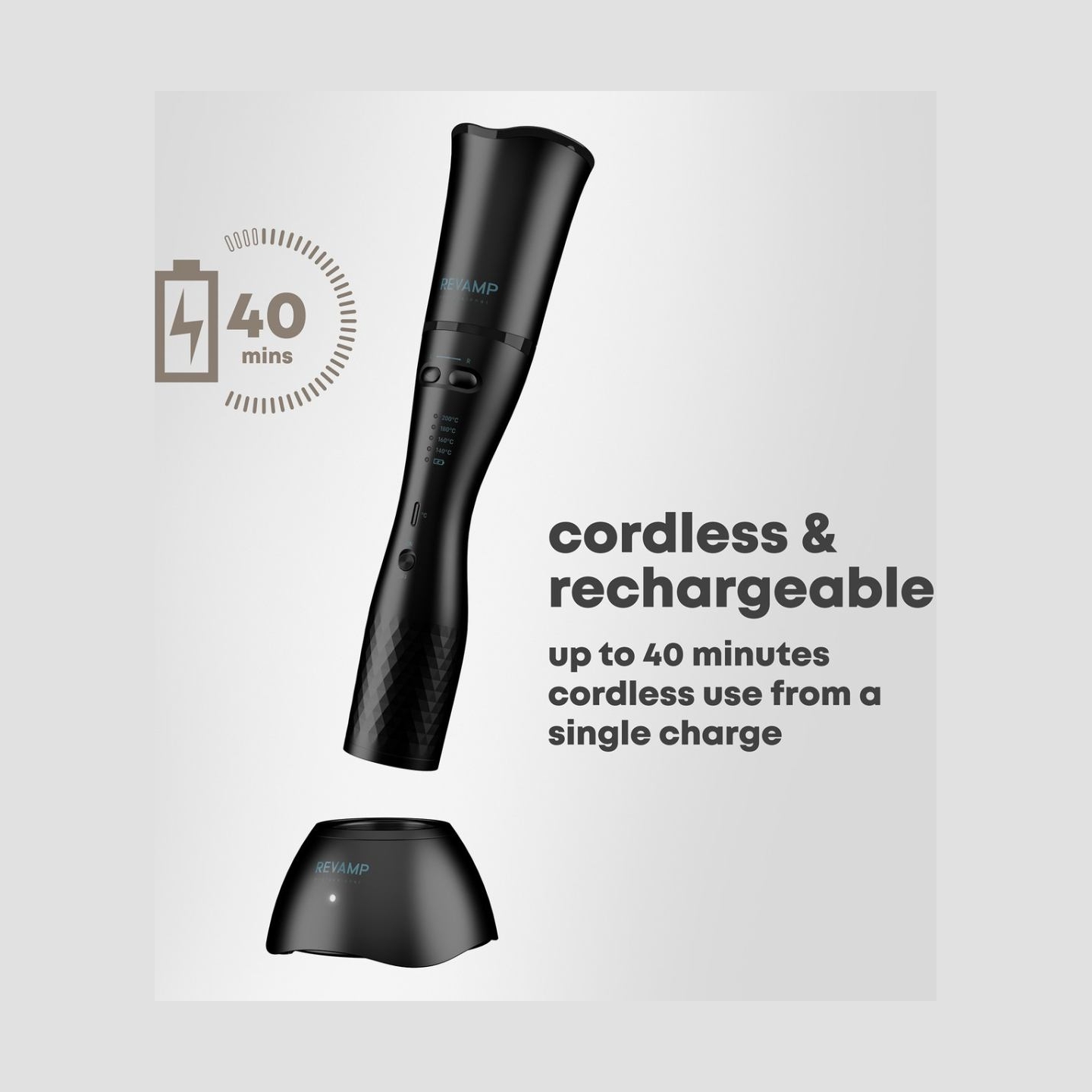 Revamp CL-2500-EU2 Progloss Liberate Cordless Curler