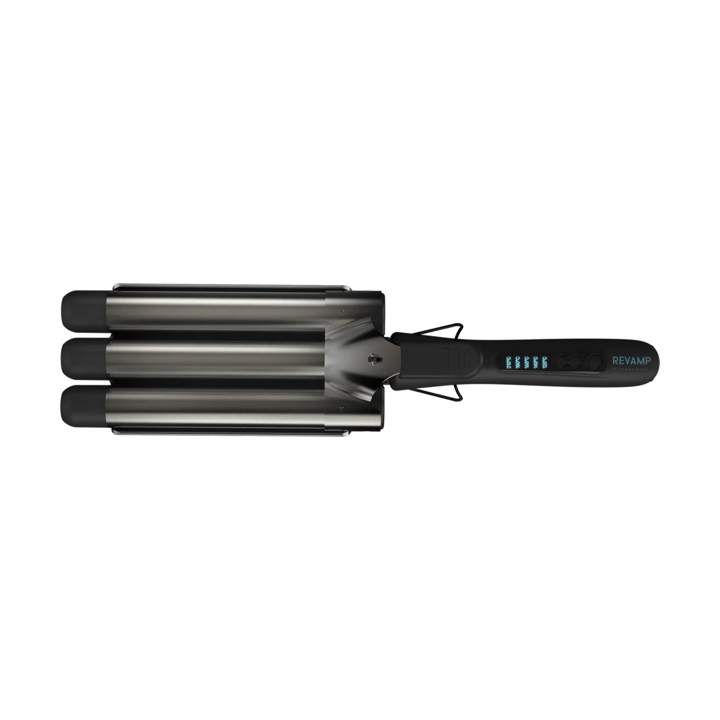 Revamp WV-2000X-EU Progloss Deep Beach Professional Ceramic Waver Black