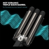 Revamp WV-2000X-EU Progloss Deep Beach Professional Ceramic Waver Black