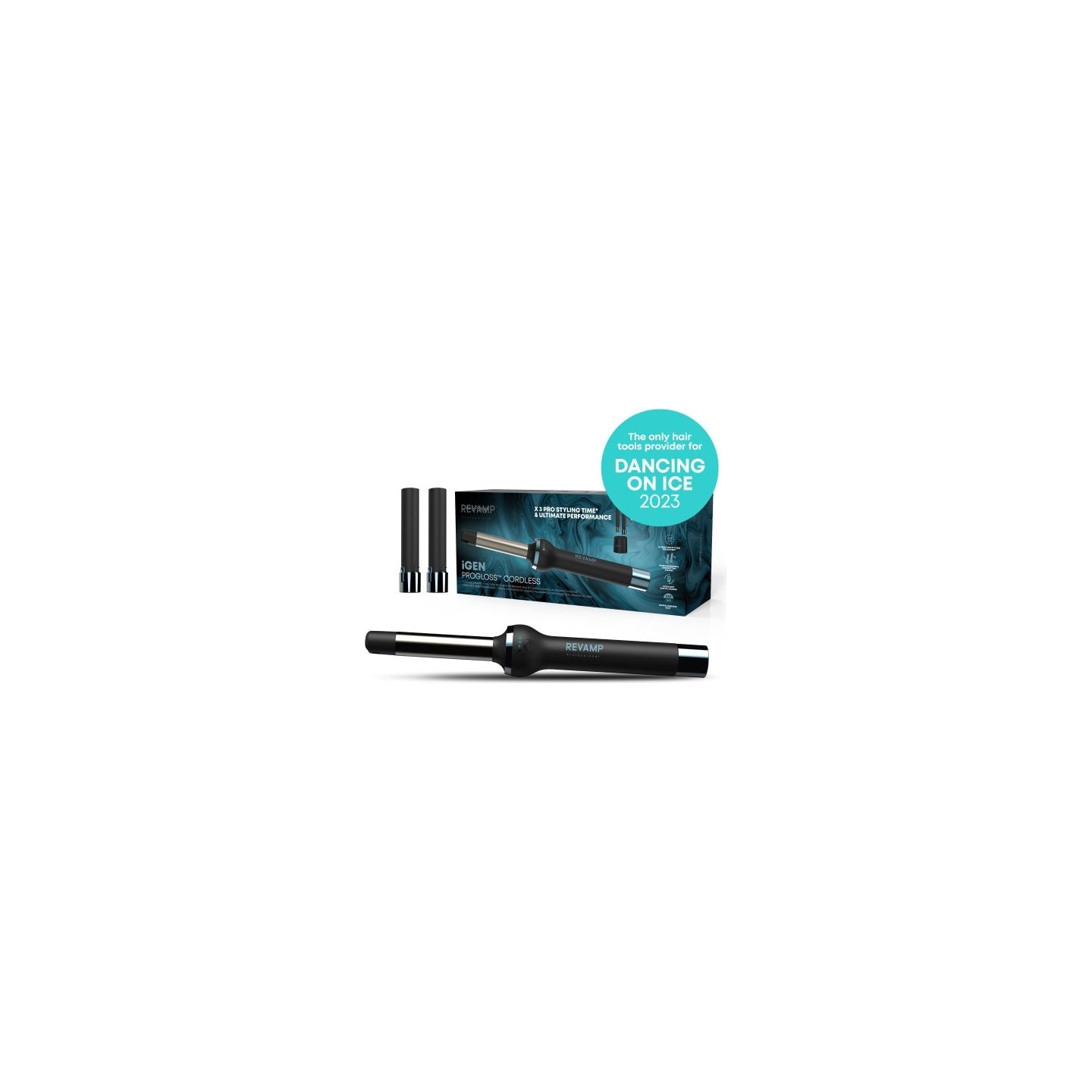 Revamp TO-2750-EU2 Progloss iGEN Cordless Ceramic Tong