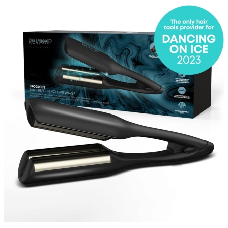 Revamp WV-3000X-EU Progloss 2-IN-1 Beach & Volume Waver